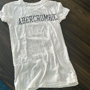Abercrombie white cotton tee